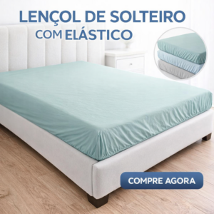 lençol de elastico solteiro top max