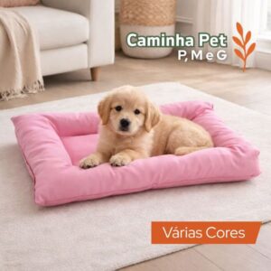 cama pet para cachorro e gato desmontável lavável com fundo impermeável p m g