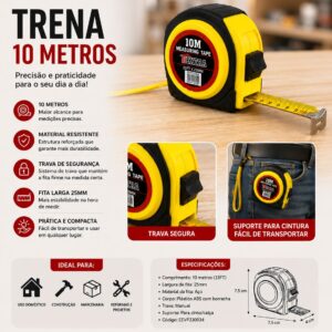 Trena 10 Metros Profissional