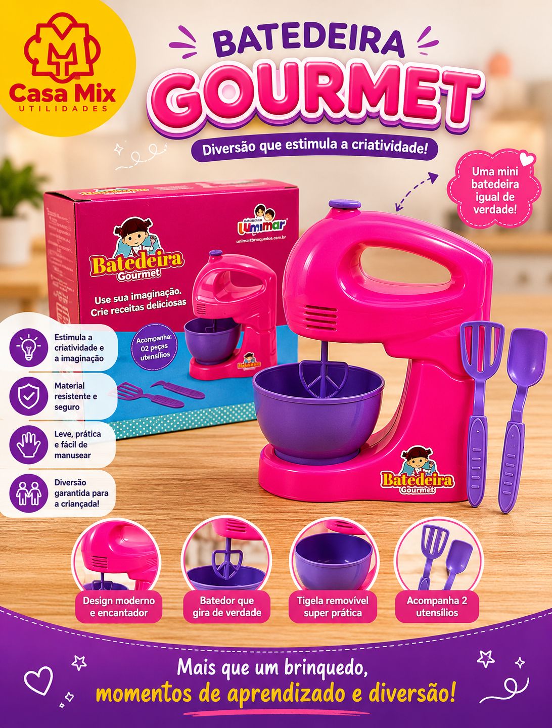 Batedeira Gourmet Infantil