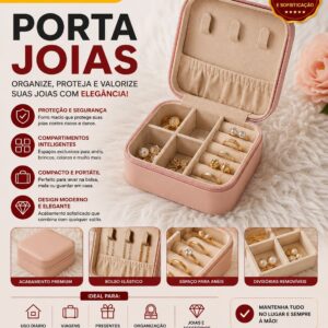 Porta Joias Organizador Premium