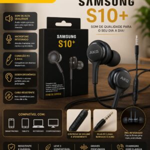 Fone de Ouvido Samsung S10+