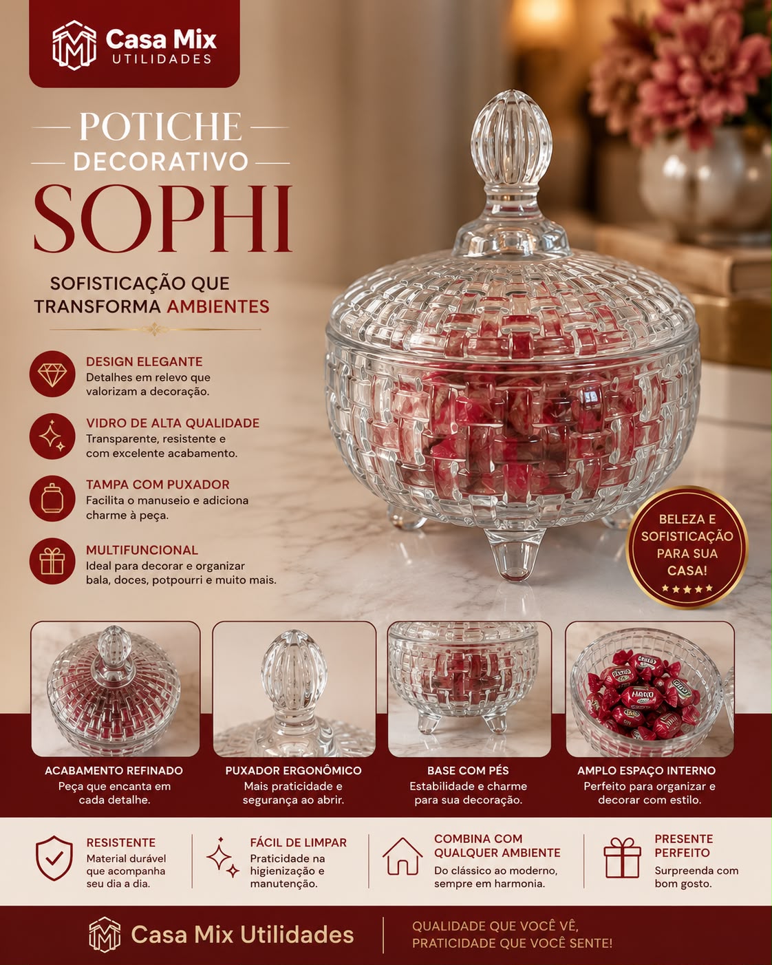Potiche Decorativo