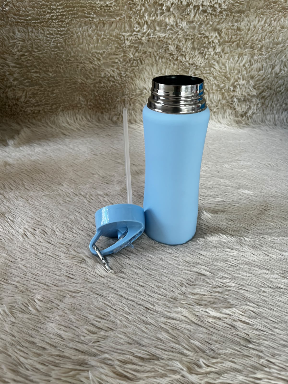 Garrafa Térmica de Aço Inoxidável 600ml - Imagem 7