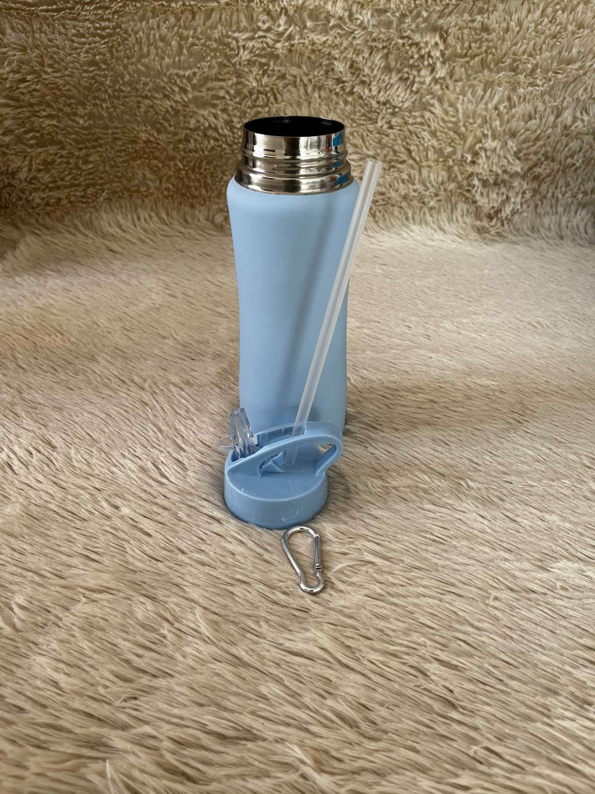 Garrafa Térmica de Aço Inoxidável 600ml - Imagem 6