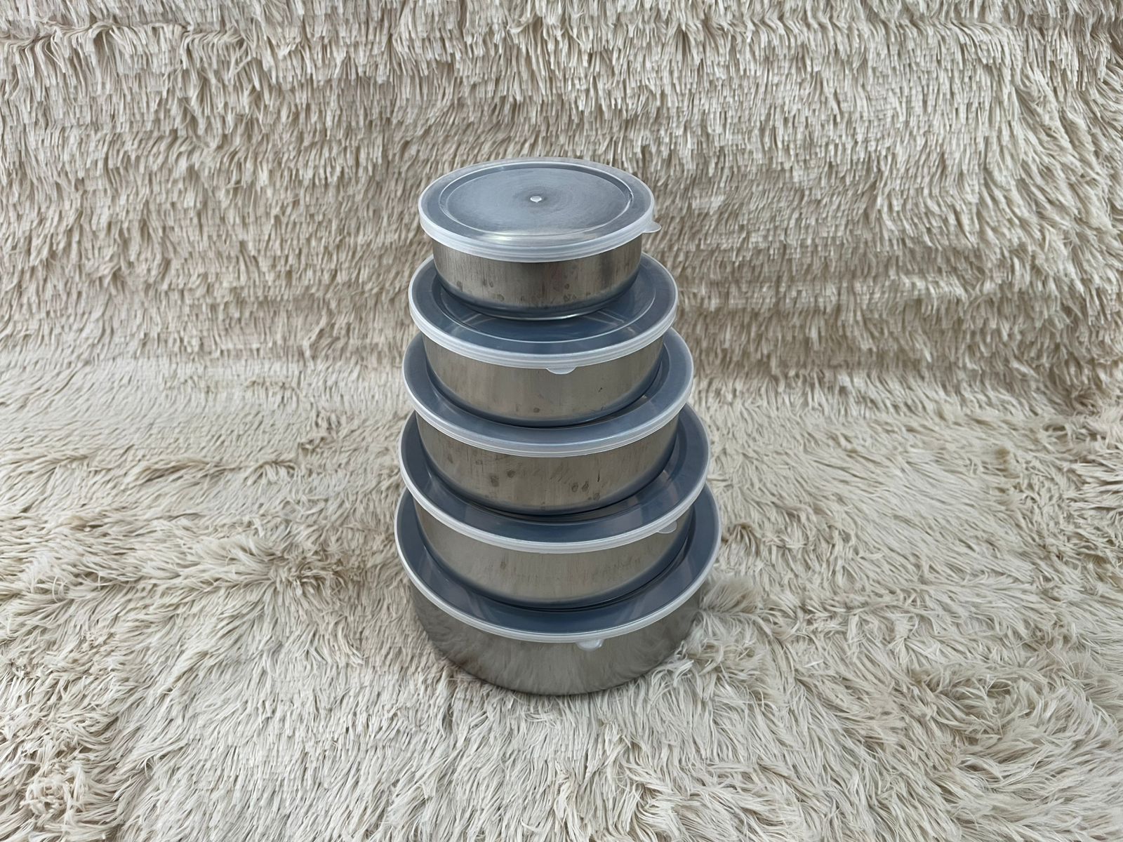 Conjunto de Potes Inox com 5 peças - Imagem 4